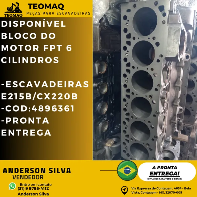 BLOCO DO MOTOR FPT 