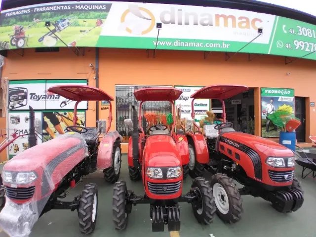 Trator Foton Kawashima 25 HP Diesel 4x4 3 Cilindros
