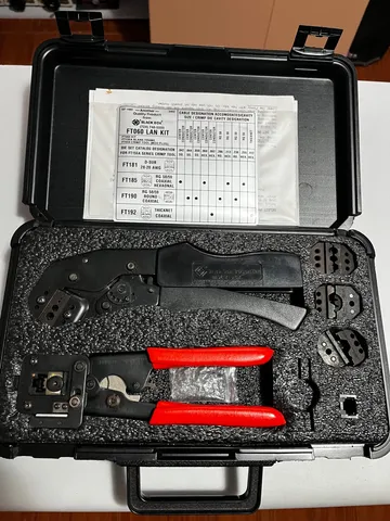 Kit Ferramenta de Crimpagem Black Box FT 060 LAM 100