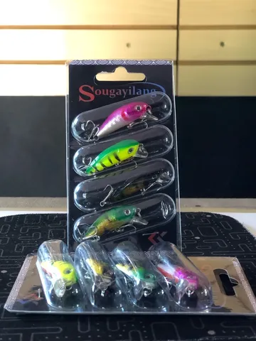 Conjunto de isca de peixinho