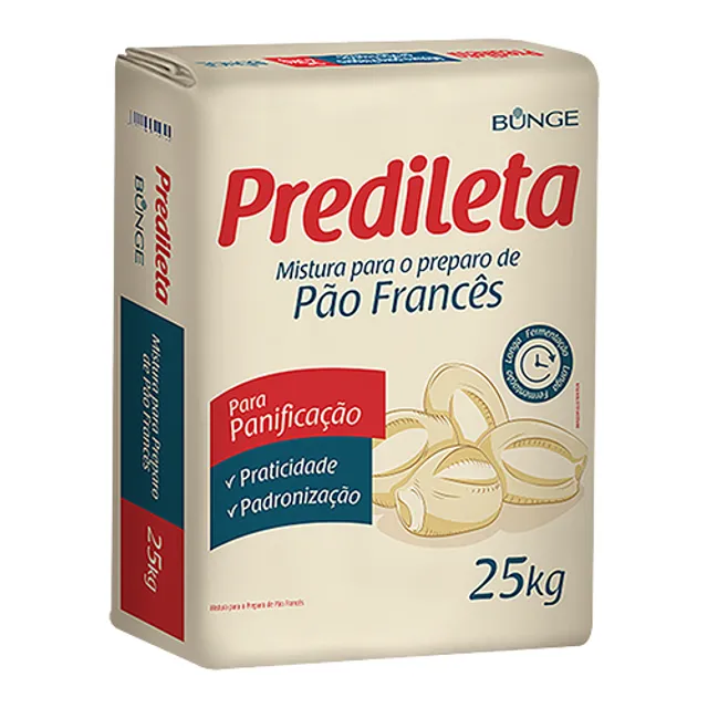 Vendo farinha predileta 25 kg mistura para o preparo de pão francês 
