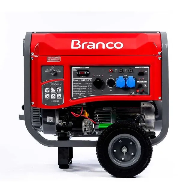 Gerador Branco 13 kva Monofasico Gasolina 