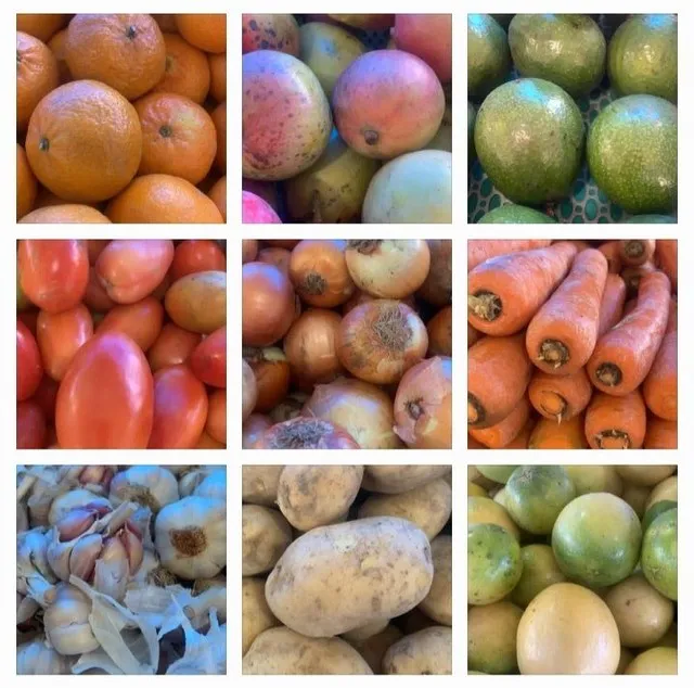 Frutas e verduras 