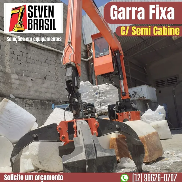 Garra Fixa C/ Semi Cabine 