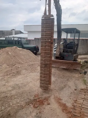 Esteira de aço para mini escavadeira tem 2