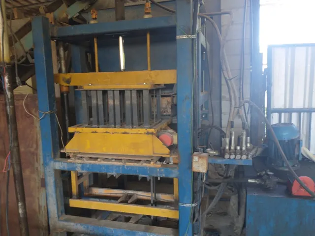 Máquina de bloco hidráulica 