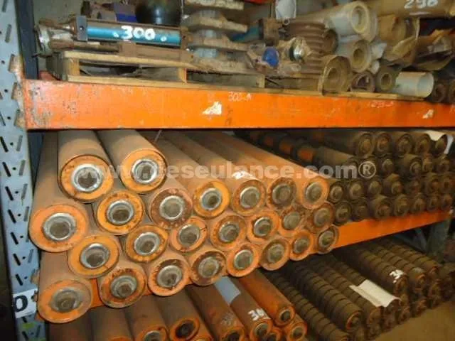 41 Roletes emborrachados e 24 Roletes Lisos. 