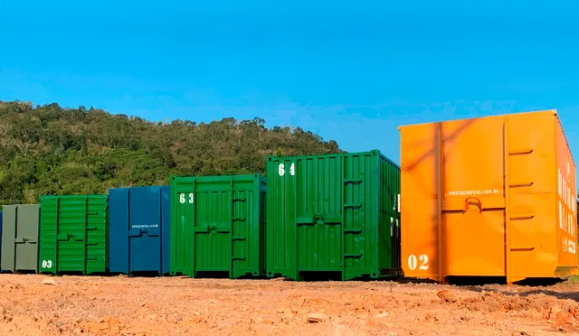 Caçamba Container Roll On Roll Off