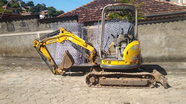 Miniescavadeira Yanmar Vio 27