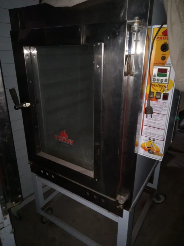 Forno progas 8 esteiras turbo gás 