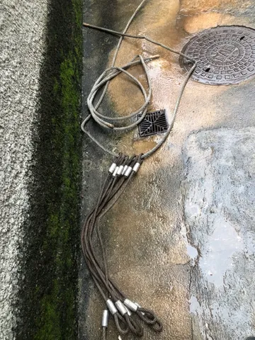 Lingada linga de cabo de aço reforçado