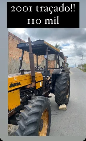 Trator 2001 traçado 4x4 valtra 785, vendo ou troco em carro ou gado, valor 90.000