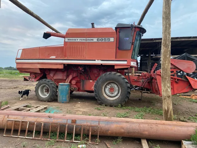 Colheitadeira 6855 massey fergusson 