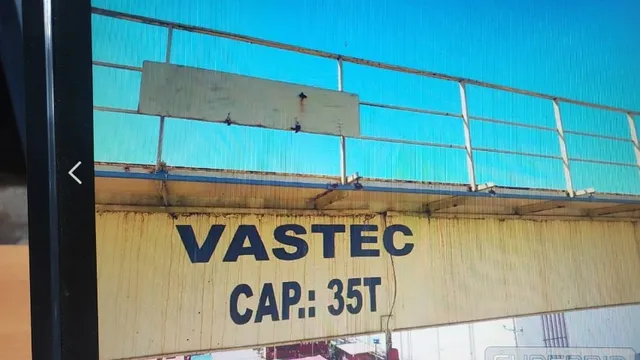 Pórtico rolante sobre trilhos Vastec 35 Toneladas