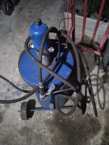 Propulsora de graxa pneumática 20 kilos