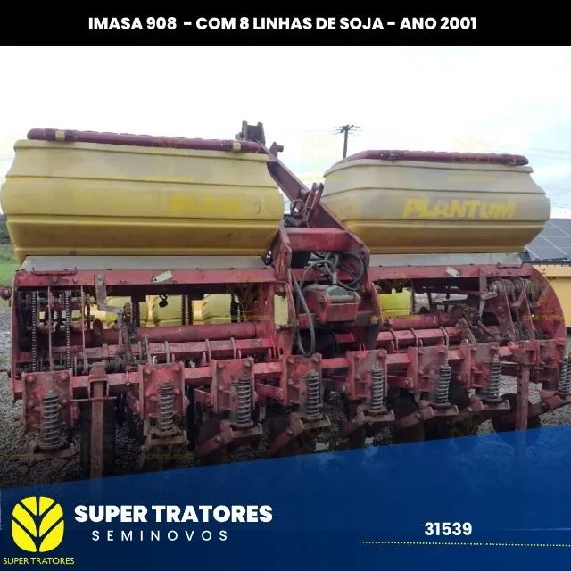 Plantadeira de Soja Imasa 908 ano 2001.