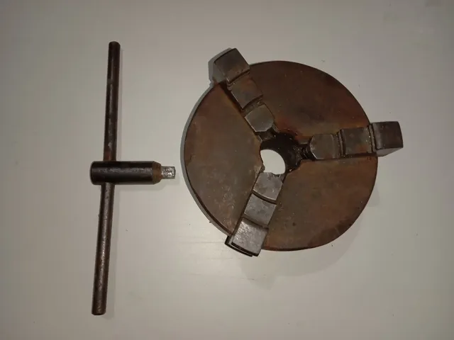 Placa de torno 3 castanhas