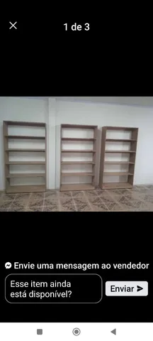 Prateleiras em MDF de 15 mm