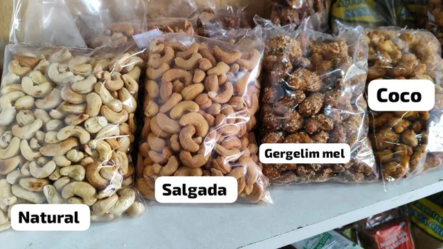castanha de caju toda selecionada 