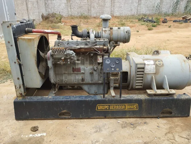 GERADOR DE ENERGIA 165/150 KVA/ ANO: 1987