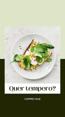 Temos alho e temperos 
