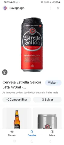 Estrela Galácia latão 473 ml