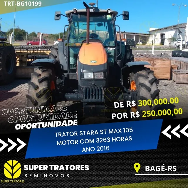 Trator Stara ST Max 105 4x4 