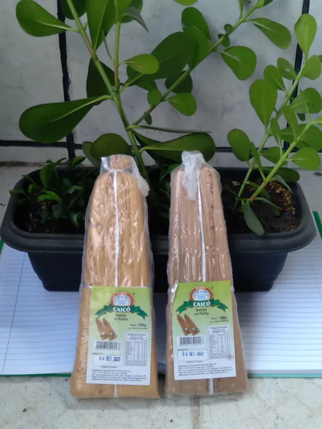Rapadura Batida na Palha