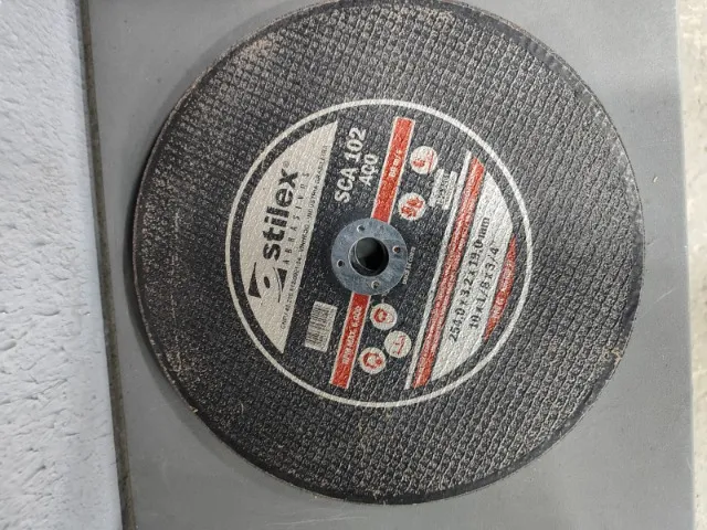 Discos De Corte Stilex Sca 102 10x1/8x19mm 