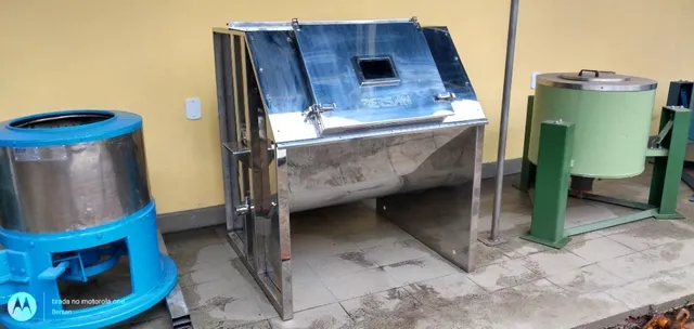 Lavadora horizontal Bersan 30 kg inox