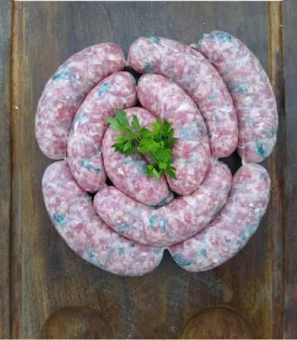 Bolinho de Bacalhu e Linguiça de Porco