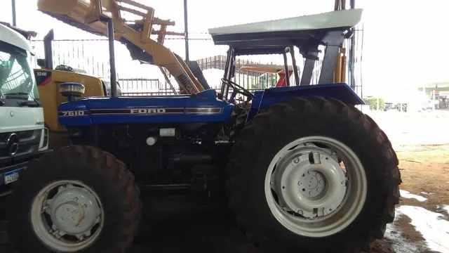 Vendo Trator Ford 7610 - Ano 95