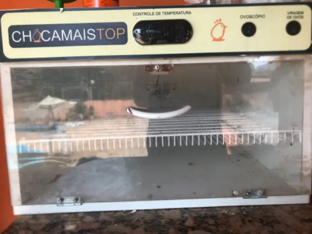 Chocadeira 120 ovos + brinde medidor de umidade 