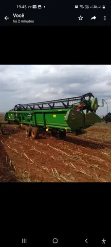 Plataforma Jhon Deere 2018/19 30 pés 