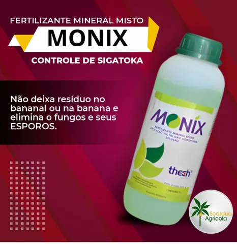 Fertilizante Monix - Controle de Sigatoka - 1 L