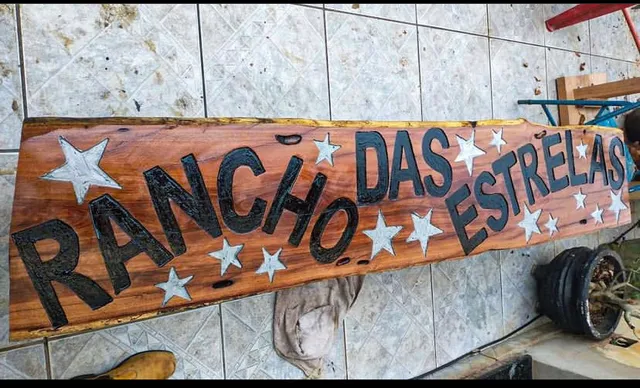 Placas para sítio chácara 