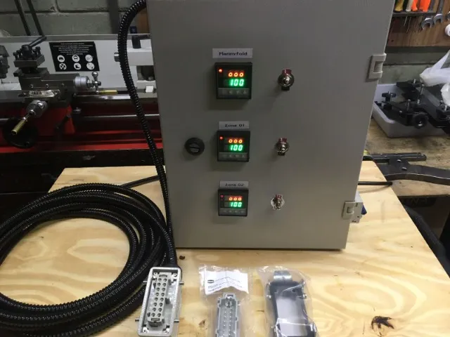 Painel Controlador Câmara Quente, 3 Zonas 