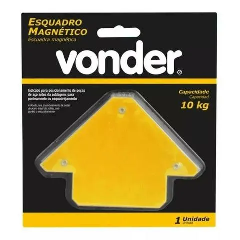 Esquadro Magnético 10Kg-Vonder