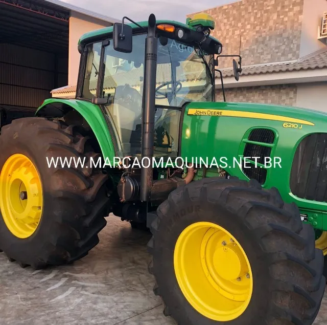 JD 6210J Ano 2022 Apenas 448 Hrs com Piloto, Pneus radial, Banco a ar