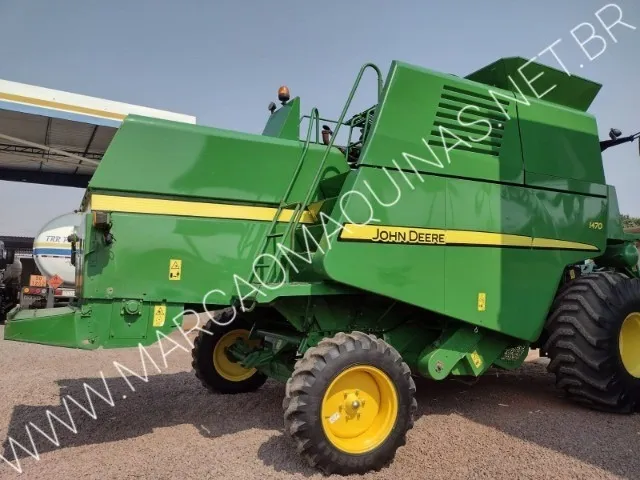 JD 1470 Ano 2009 com 7.000 Hrs, Motor NOVO, Plataforma 20 Pés Hidraflex