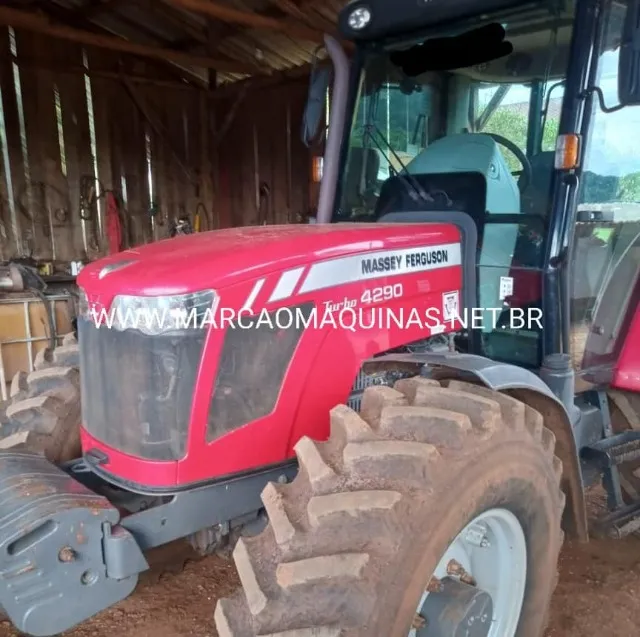MF 4290 Xtra Turbo Ano 2015 com 4.500 Hrs, Cabine original,