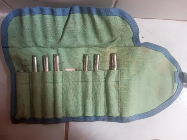 Kit de odontologia equina para extração de dente de lobo