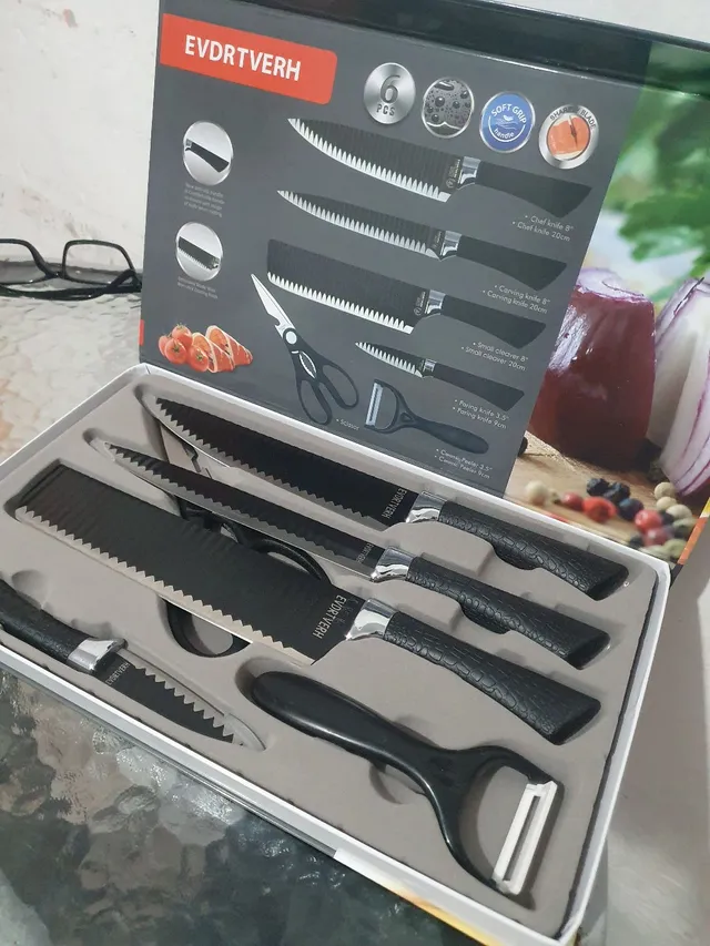 Conjunto de facas 6 peças 