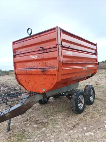 Carreta basculante cemag 