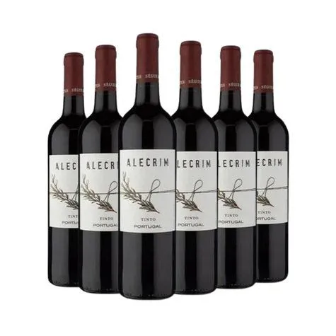 Vinho Português Alecrim Tinto 6 UNIDADES