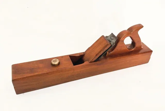 Antiga plaina Galopa p/Madeira-England 51 cm-lamina 55 mm<br>W.Greaves & Sons 