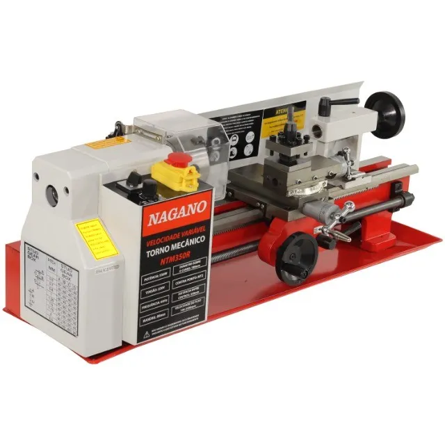 Torno Mecânico 350mm 550w Monofásico 220v 60hz - Nagano N13679