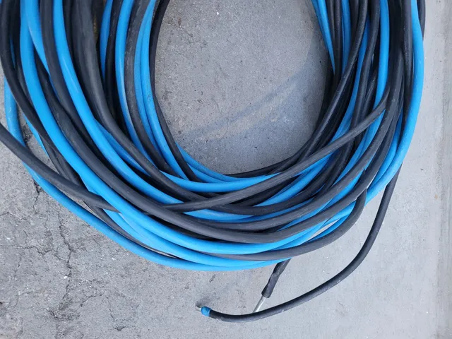 Cabo flexível 25mm novo 5 pç 13mts cada 