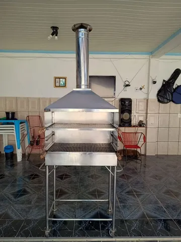Churrasqueira Aço Inox 1.200