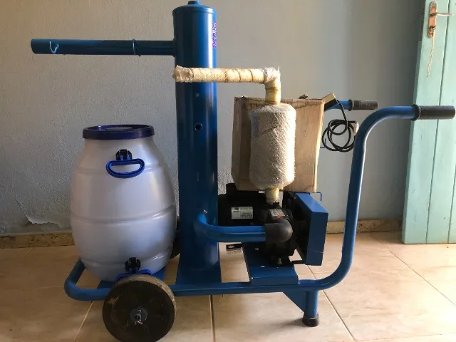 ordenhadeira móvel de carrinho